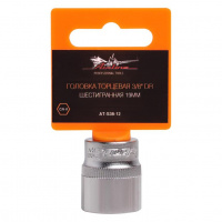 Фото товара - Головка торцевая 3/8" DR шестигранная 19мм (AT-S38-12)