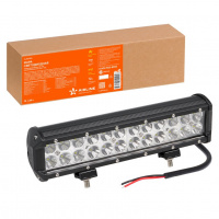 Фото товара - Фара светодиодная (балка) двухрядная, 24 LED комбинир. свет, 72W, (300х78х65) 12/24V (ALED050)