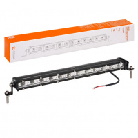Фото товара - Фара светодиодная (балка) однорядная, 12 LED, направленный свет, 18W (343x30x47) 12/24V (ALED063)