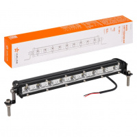 Фото товара - Фара светодиодная (балка) однорядная, 9 LED, направленный свет, 13,5W (264x30x47) 12/24V (ALED062)