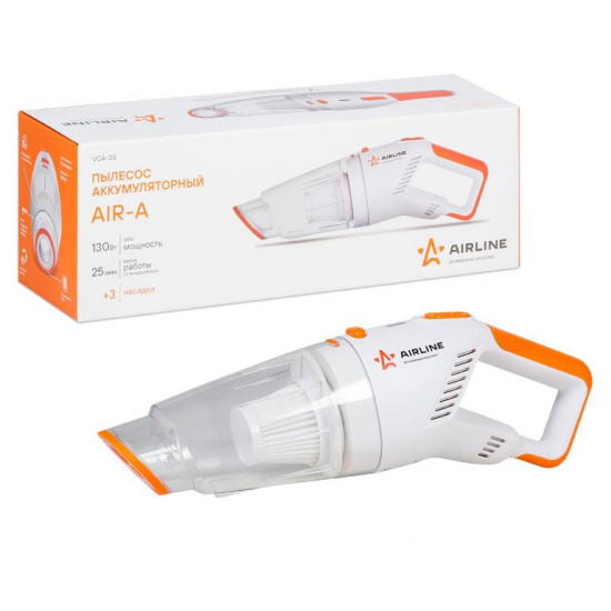 Большое фото товара - Пылесос аккумуляторный (беспроводной) AIR-A (130Вт, 0.5л, 4 кПа, 2000 mAh), 00098170. Вариант №2